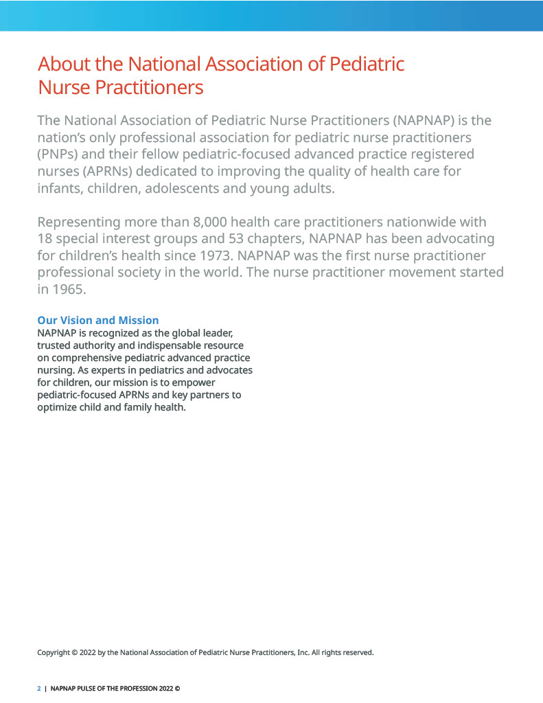 2022 NAPNAP Pulse of the Profession1024_2